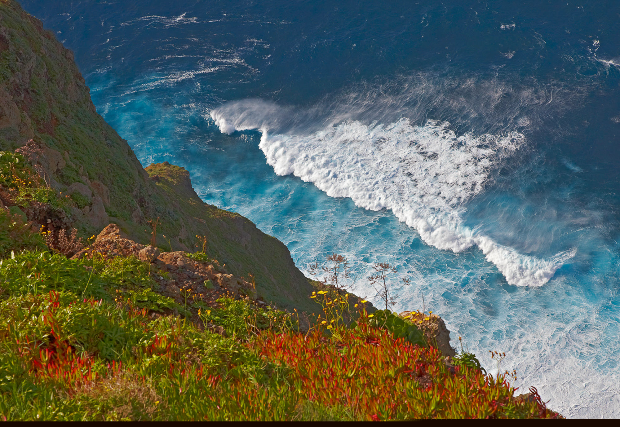 Madeira's typical cliffs